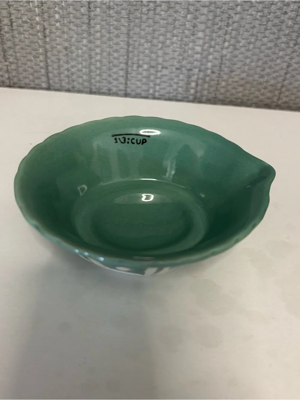 Vintage Pier 1 Ceramic Turtle Nesting Measuring Cups Set of 5 Baking Cooking